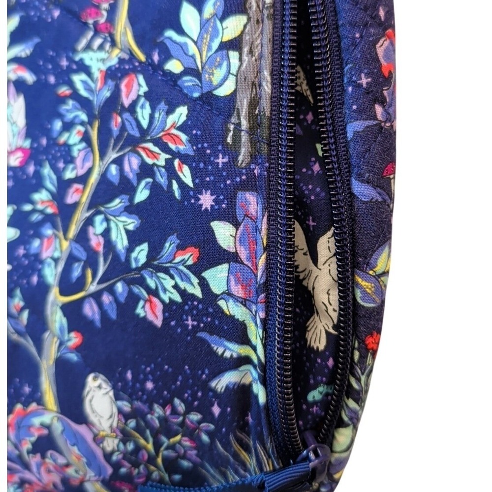Vera Bradley Harry Potter Forbidden Forest Sling Backpack Quilted Purple Bag - Picture 9 of 11